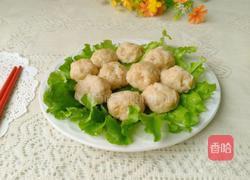  蒸鱼肉丸的做法图解10