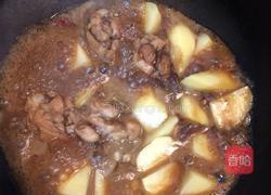 土豆烧鸡腿的做法图解3