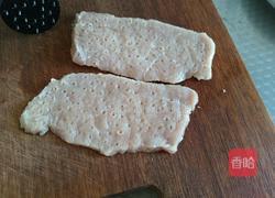 自制黑胡椒猪排的做法图解1