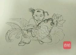 杨柳青年画饼干的做法图解1