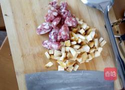 香肠红薯粥的做法图解1