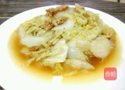 白菜炒肉末的做法图解8