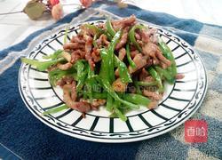 青椒炒肉的做法图解9