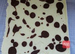 奶牛花蛋糕卷的做法图解15