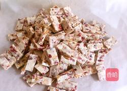 手工蔓越莓牛轧花生糖的做法图解9
