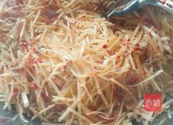 炒白萝卜的做法图解4