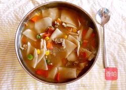 羊肉面片的做法图解10