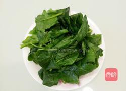 菠菜蛋糕（蒸）的做法图解1