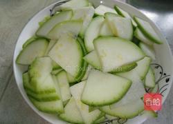 生瓜肉片的做法图解1