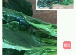 菠菜条的做法图解1