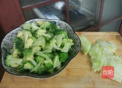 素炒西蓝花的做法图解3
