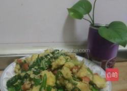 鸡蛋炒馍花的做法图解8