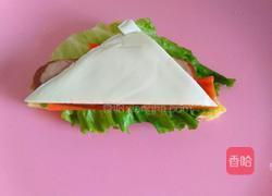 红肠芝士三明治的做法图解8