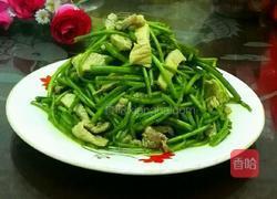 芦蒿炒肉丝的做法图解8