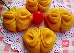 南瓜花样馒头的做法图解11