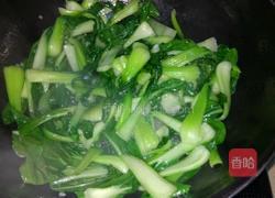 蒜頭泥炒大頭菜的做法图解5