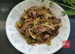 葱爆羊肉的做法图解7