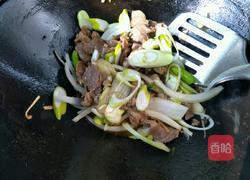 葱爆羊肉的做法图解6