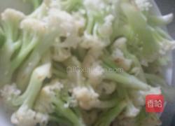 干煸有机菜花的做法图解3