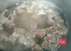 小白菜汆丸子的做法图解14