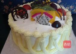 奶油水果蛋糕的做法图解10