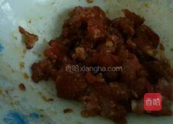 白菜猪肉肉饼的做法图解4