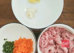 肉末粉丝娃娃菜的做法图解2