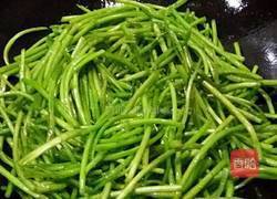 清炒芦蒿的做法图解3
