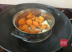 山药红薯茶巾绞的做法图解2
