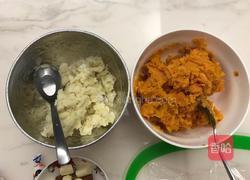 山药红薯茶巾绞的做法图解3