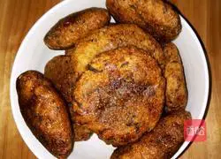 Illustration of how to make Qingming cake 6