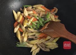 肉炒竹笋的做法图解6