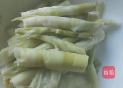 野笋炒蹄筋的做法图解6