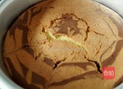 斑马纹戚风蛋糕的做法图解16