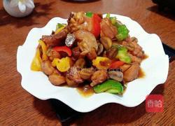 青椒栗子鸡的做法图解18