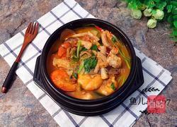 韩式海鲜大酱汤的做法图解9