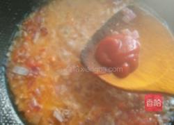 肉酱番茄意面的做法图解4