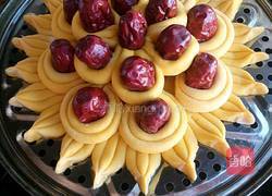 富贵花开枣花馍（馒头）的做法图解27