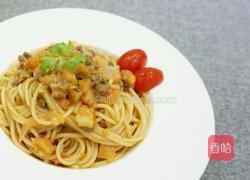 番茄肉酱意面的做法图解6