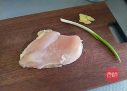 番茄汁鸡肉丸的做法图解1