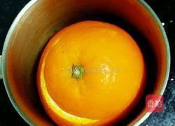 止咳化痰蒸盐橙的做法图解5