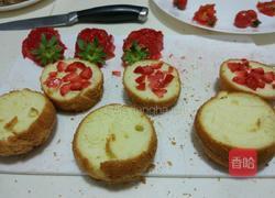 草莓玫瑰纸杯蛋糕的做法图解23
