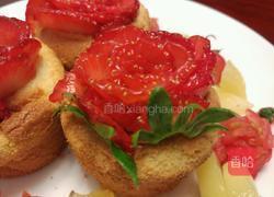 草莓玫瑰纸杯蛋糕的做法图解25