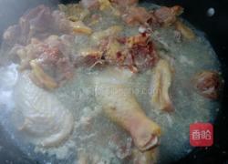 小鸡炖蘑菇的做法图解3