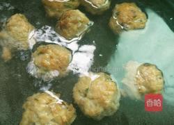 菠菜丸子汤的做法图解3