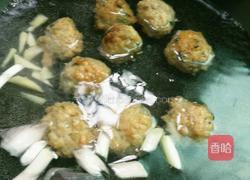 菠菜丸子汤的做法图解4