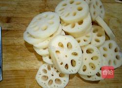 炸藕盒的做法图解2