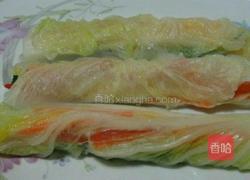 三色菜卷的做法图解4