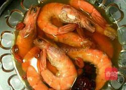 红枣醉虾的做法图解3
