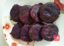 甜品……雪燕牛奶十煎紫薯饼的做法图解5